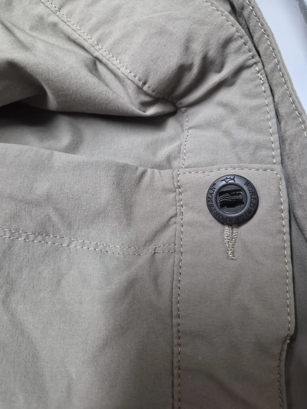 Men's Convertible Cargo Pants in Taupe — Lightweight Zip-Off Design